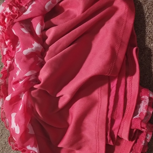 Batman DC comics Girl 3T Pink Flowy Tulle Tutu Layered Skirt - Picture 7 of 13